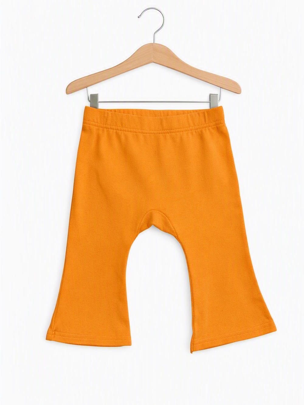 10/$15 Monkey Bars Orange Flare Leggings with Stretch Waistband